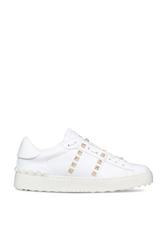 Valentino Garavani Açık Rockstud Deri Sneaker