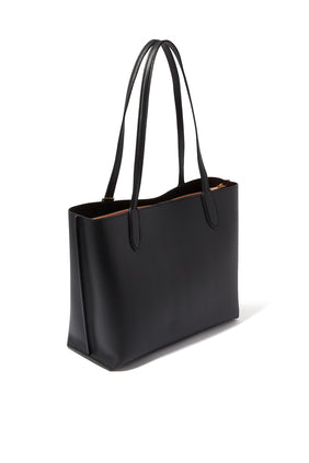 Siyah Willow Tote Çanta - Şık ve Kullanışlı