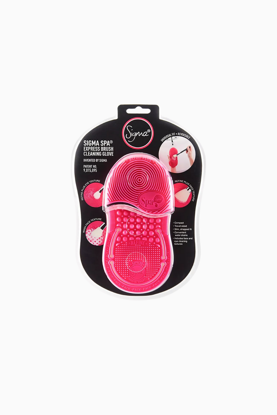 Spa Express Brush Cleaning Glove 8 Dokulu Silikon Fırça Temizleme Eldiveni