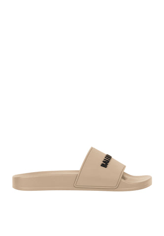 Balenciaga Logo Havuz Terlikleri