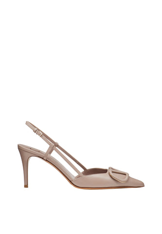 VLogo 80 Topuklu Slingback Ayakkabı