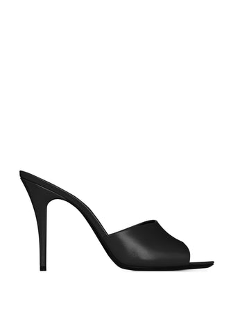 Saint Laurent LA 16 Deri Topuklu Terlik