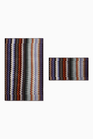 Giacomo Havlu Seti 2’li, Missoni Home, El & Banyo Havlusu, Lüks Pamuk