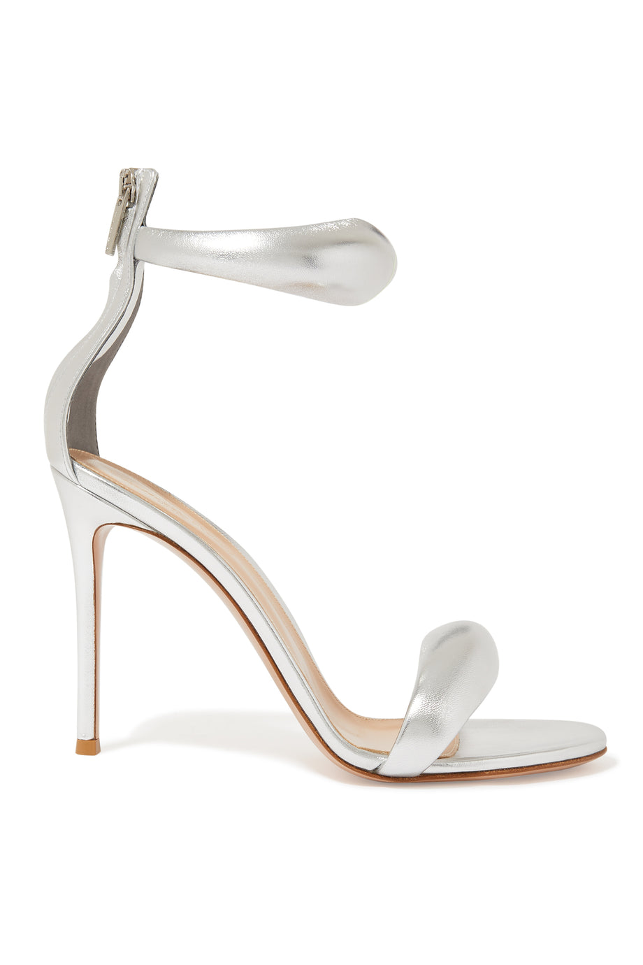 Bijoux 105 Metalik Deri Sandalet - Altın II