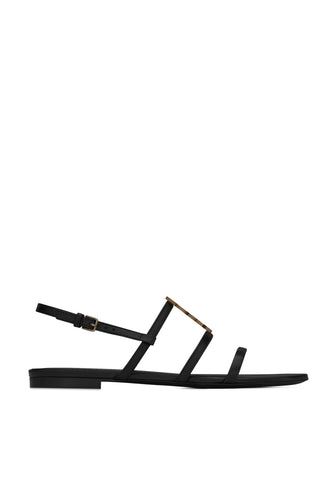 Saint Laurent Cassandra Deri Sandalet