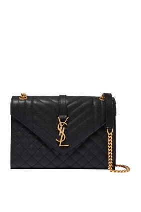 Saint Laurent Orta Boy Klasik Çanta - Siyah