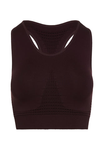 Stamina Spor Sütyeni - Bordo Renk