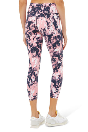 Sweaty Betty Power 7/8 Orta Bel Spor Tayt - Açık Pembe
