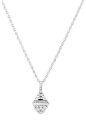 Cleo Mini Diamond ve Beyaz Altın Kolye Ucu