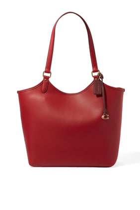 Kırmızı Coach Günlük Tote Çanta
