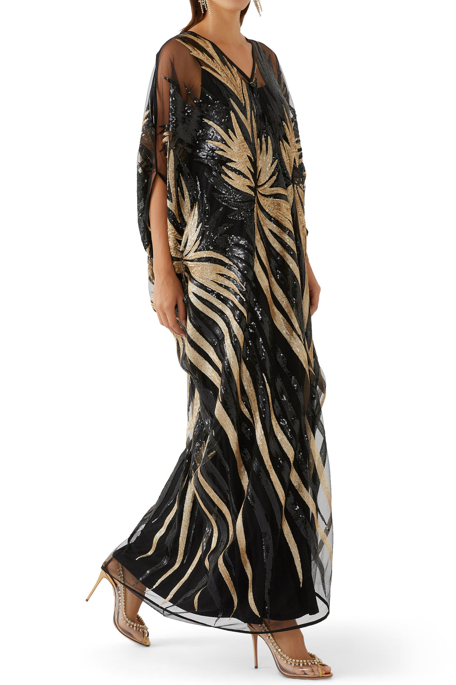 Aquazzura Temptation 105 Kristal Sandalet