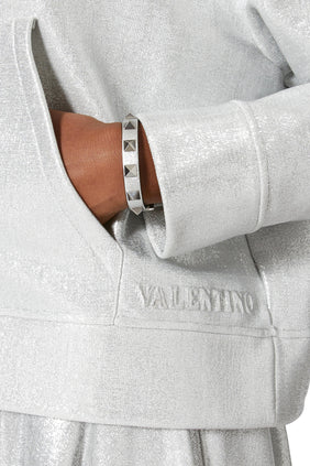 Valentino Garavani Rockstud Deri Bilezik