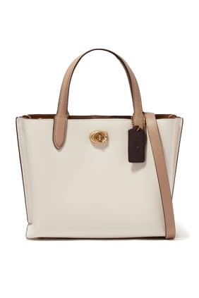 Coach Willow Tote 24 - Şık Çok Renkli Çanta