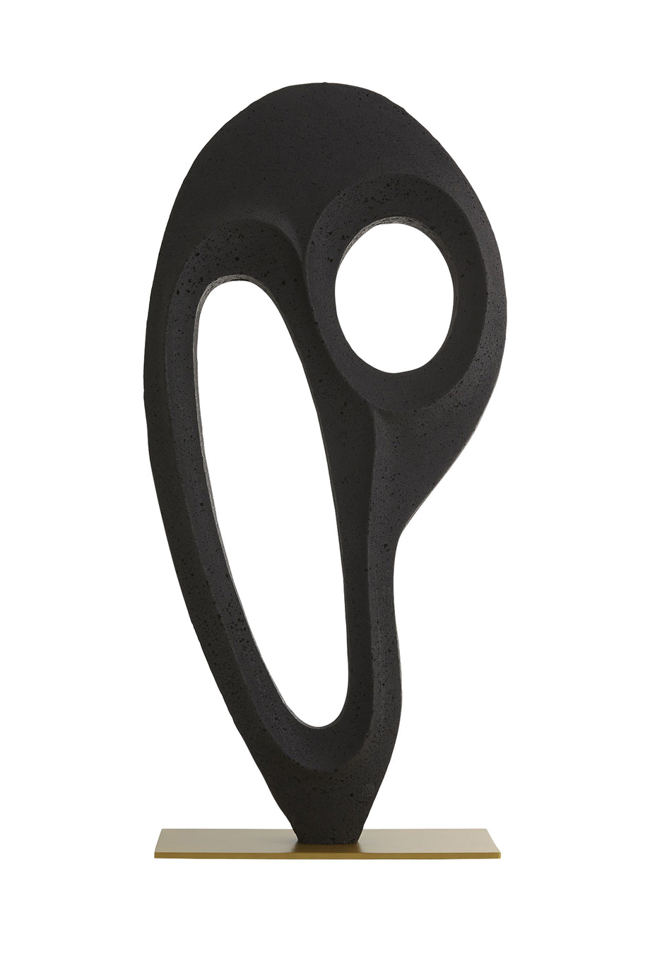 Arteriors Home Kenly Heykeli Modern Sanat İlhamlı Asimetrik Tasarım