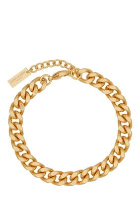 Orta Boy Zincir Bilezik - SAINT LAURENT
