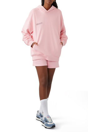 365 Kapüşonlu Sweatshirt - Sakura Pembe