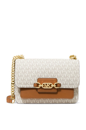 Michael Kors Heather Büyük Logo Omuz Çantası
