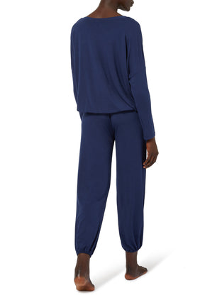 Gisele Rahat Pijama Seti - Lacivert