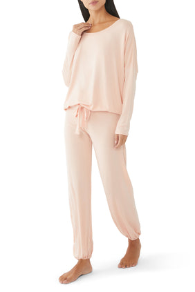 Gisele Rahat Pijama Seti - Pembe