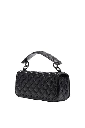 Valentino Garavani Stud Spike Baguette Çantası