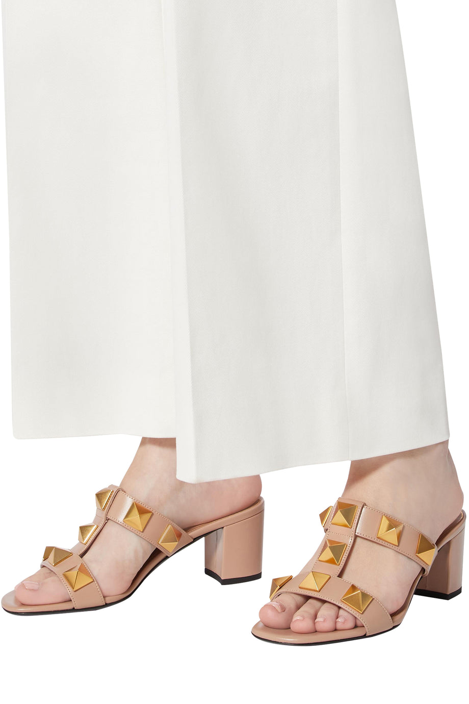 Valentino Garavani Roman Stud 60 Deri Sandaletler