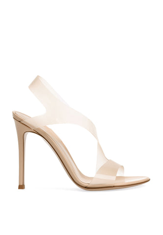 Metropolis 105 Plexi Sandalet - Açık Bej