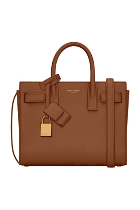 Saint Laurent Kaliteli Deri Nano Tote Çanta