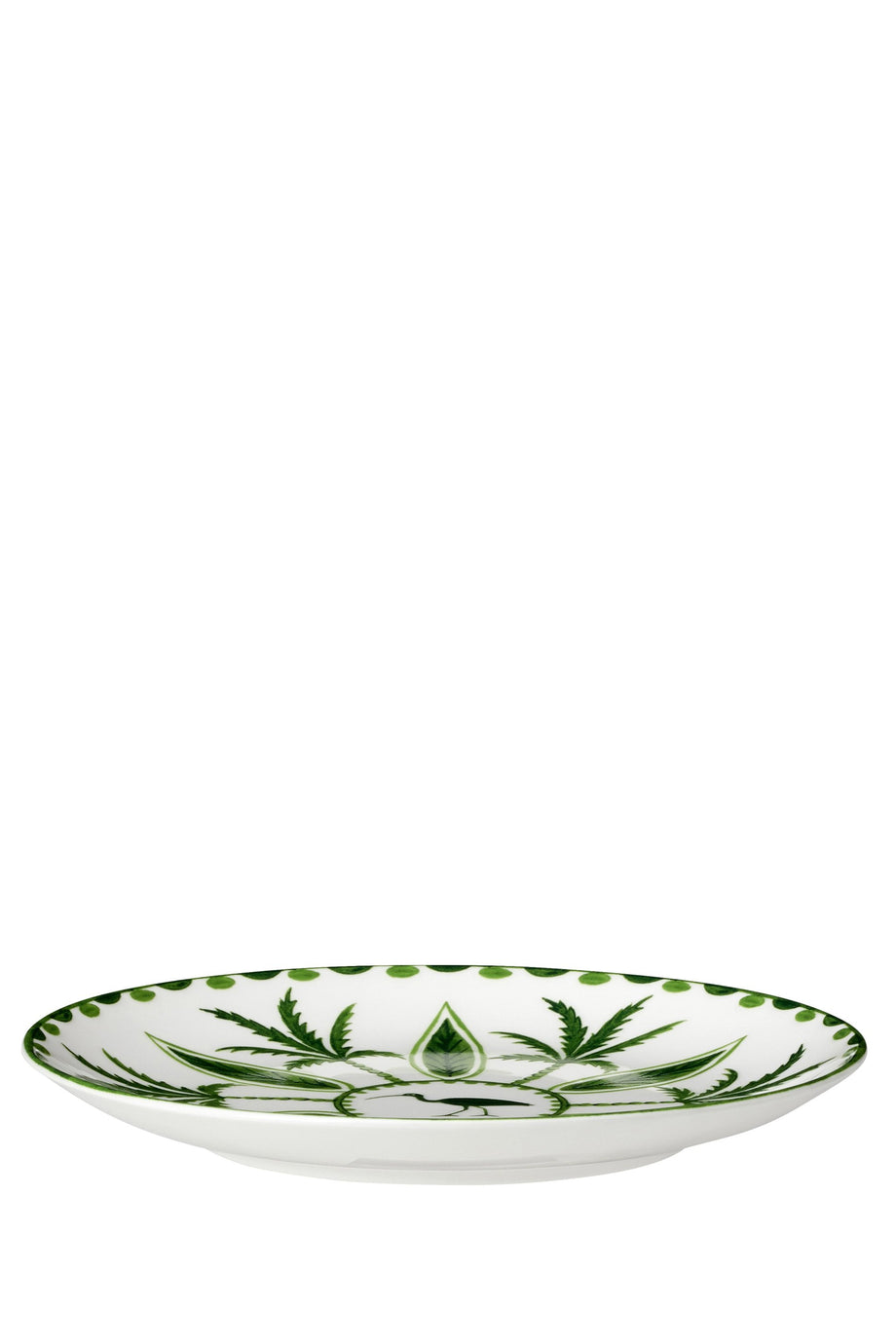 Doğu Esintili Desenli Zarif Bone China Sultan's Garden Tabak
