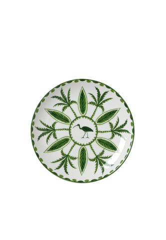 Doğu Esintili Desenli Zarif Bone China Sultan's Garden Tabak