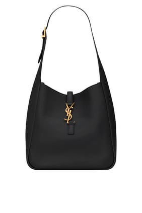 Saint Laurent Le 5 À 7 Hobo Tote Çanta - Siyah