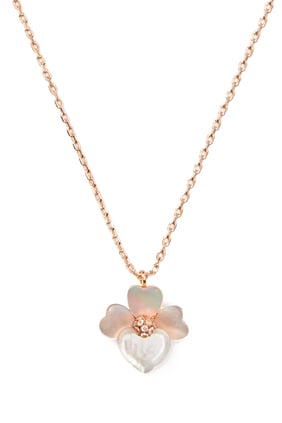 Zarif Menekşe Mini Kolye - Kate Spade