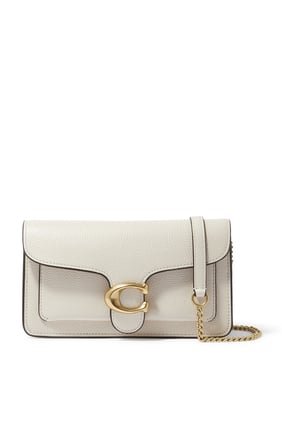 Tabby Zincir Clutch - Krema