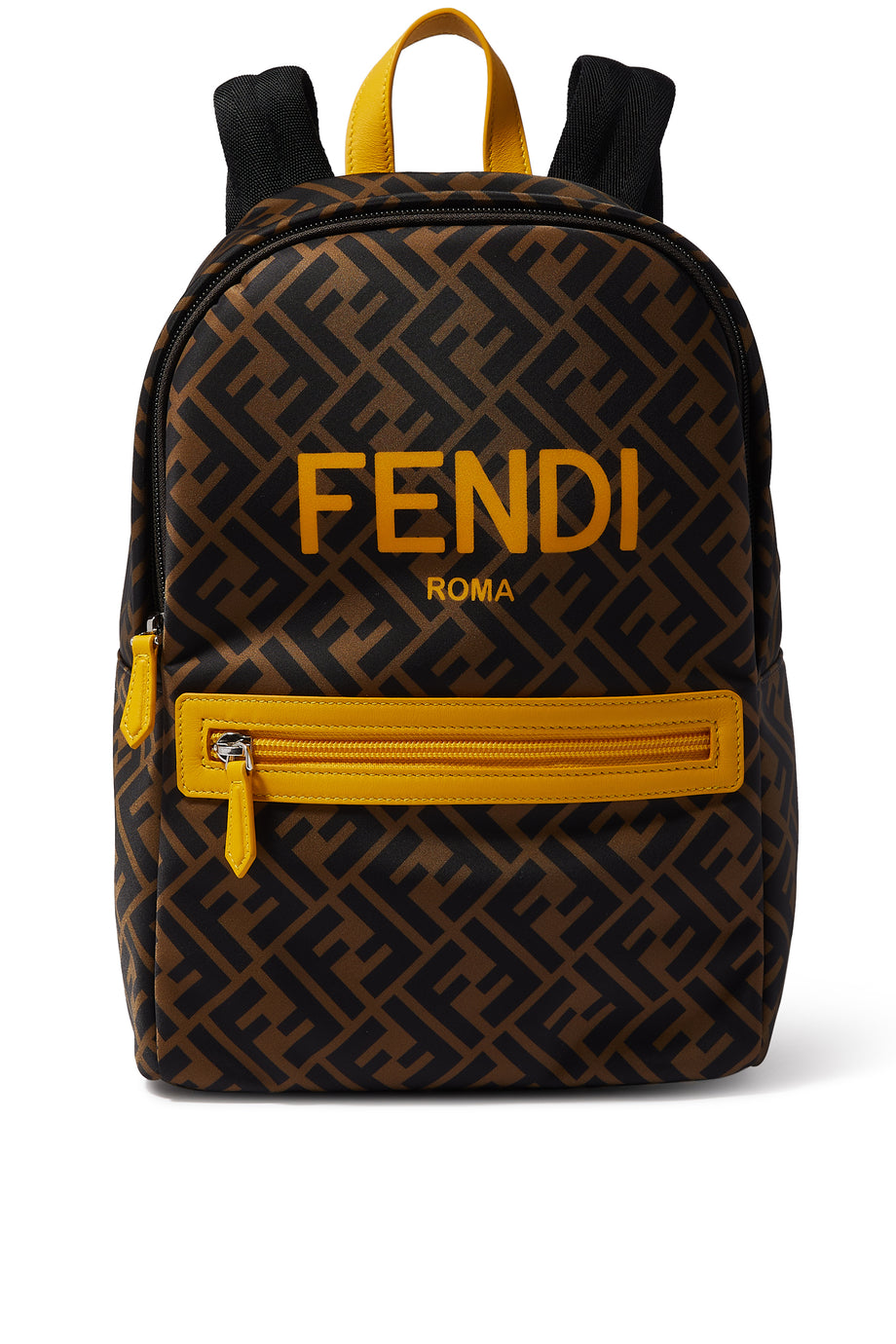 Çocuklar için Moda Fendi Sırt Çantası - Sarı
