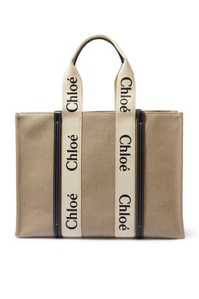 Büyük Chloé Woody Tote Çanta