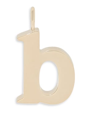 Alfabe Harfi B Charm - Şık ve Dayanıklı Takı