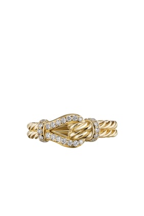 Zarif 18K Altın ve Pırlanta Yüzük - David Yurman