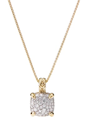 David Yurman Chatelaine Küçük Pırlanta Kolye