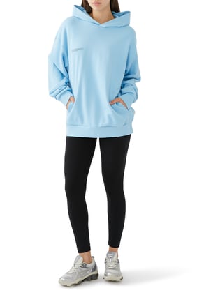 365 Kapşonlu Sweatshirt - Gökyüzü Mavisi