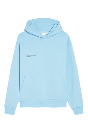 365 Kapşonlu Sweatshirt - Gökyüzü Mavisi