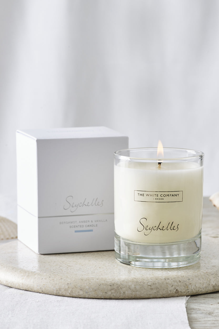 Egzotik Hindistan Cevizi ve Amber Kokulu Seychelles Mum