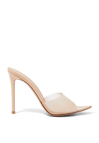 Elle Plexi Mules - Açık Bej