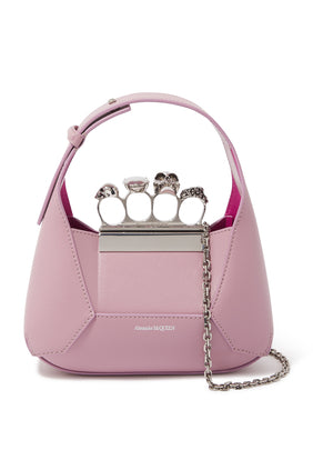 Kristal Taşlı Mini Hobo Çanta