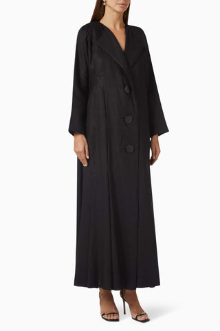 Modern Trench Coat Abaya Şıklığıyla Zarafet Sunuyor