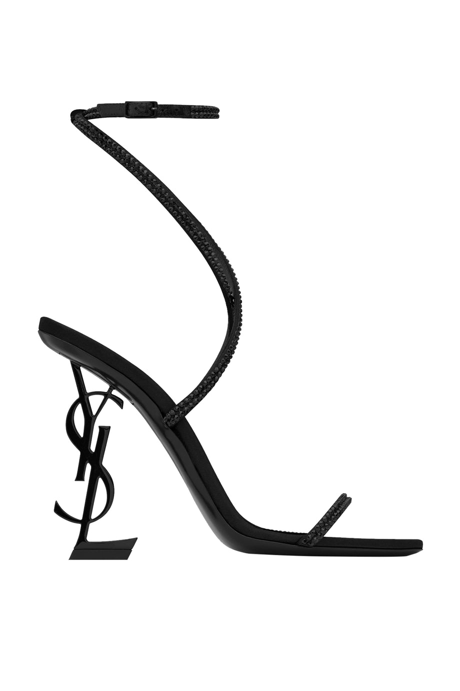 Yıldız Tasarım Rhinestone Detaylı Krepe Saten Sandalet