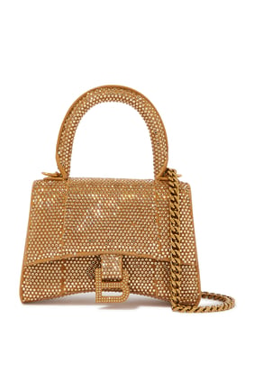 Balenciaga Hourglass Mini Top Handle Çanta