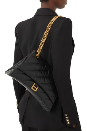 Balenciaga Yastıklı Orta Zincir Çanta