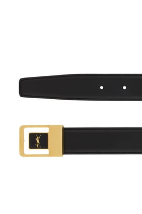 Monogram Tokalı Deri Kemer - Saint Laurent