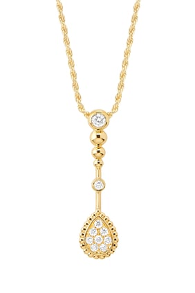 Serpent Boheme XS Motif Kolye, 18 Ayar Altın ve Pırlantalar