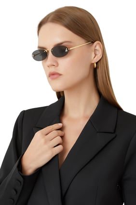 Fendi First Gözlük - Y2K Tarzı Metal Çerçeve