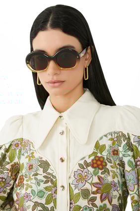 Klasik Yuvarlak Güneş Gözlüğü